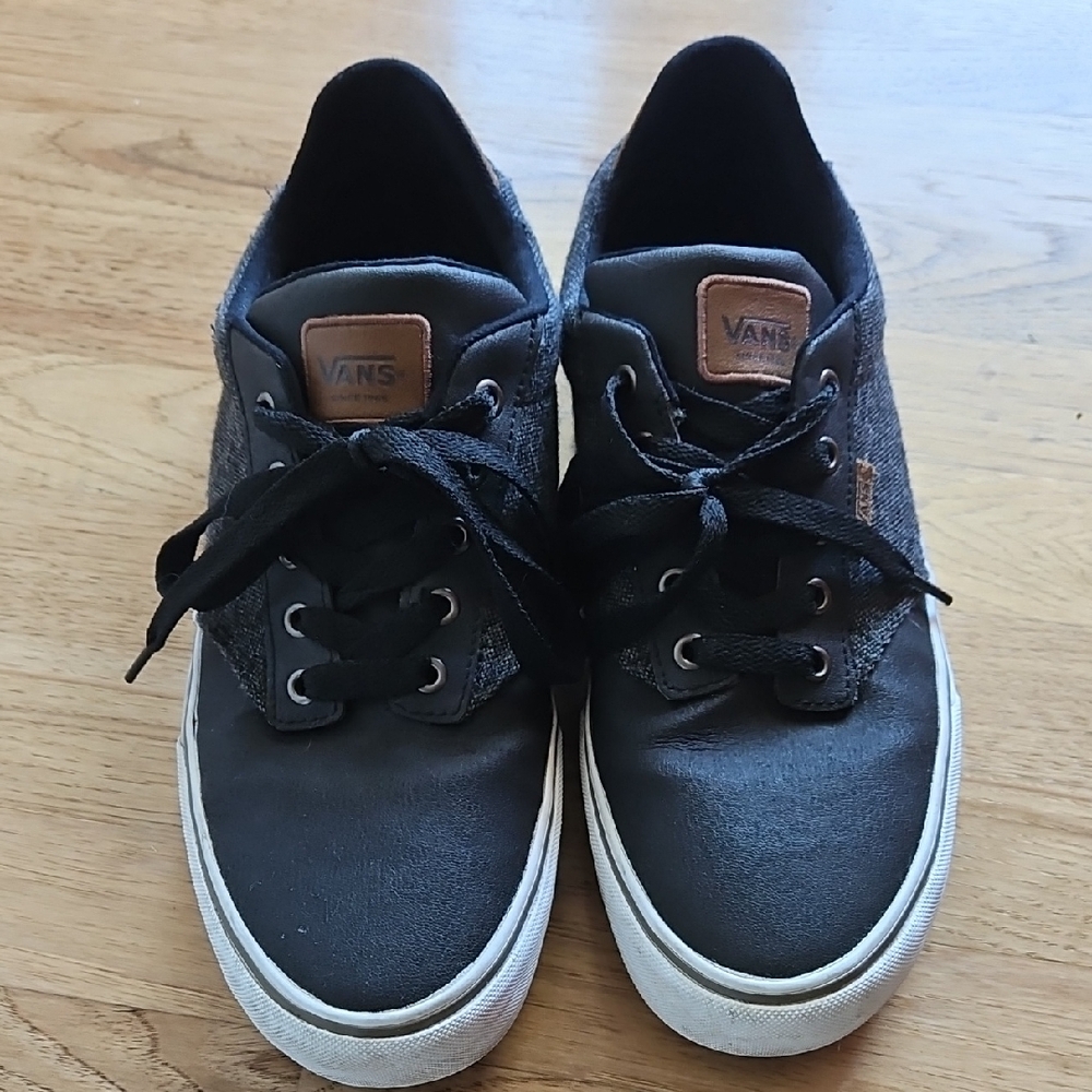 Vans Black and Brown Casual Sneakers